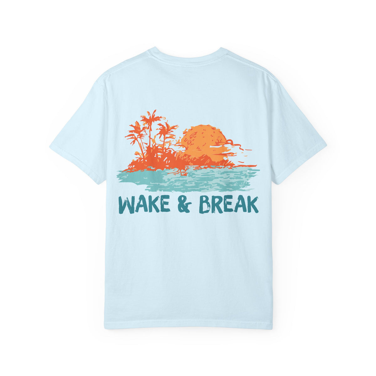 Wake & Break "Sunset Surf" Tee