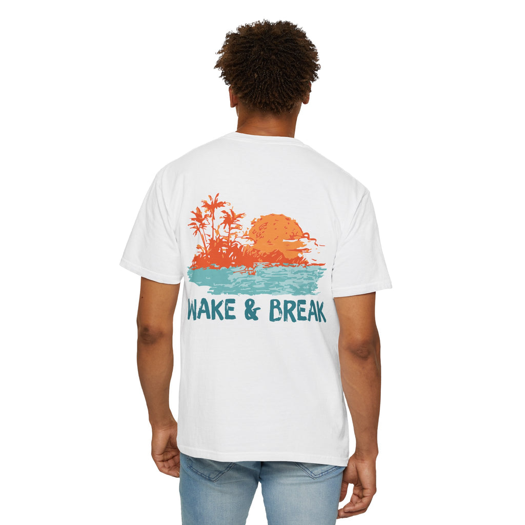 Wake & Break "Sunset Surf" Tee