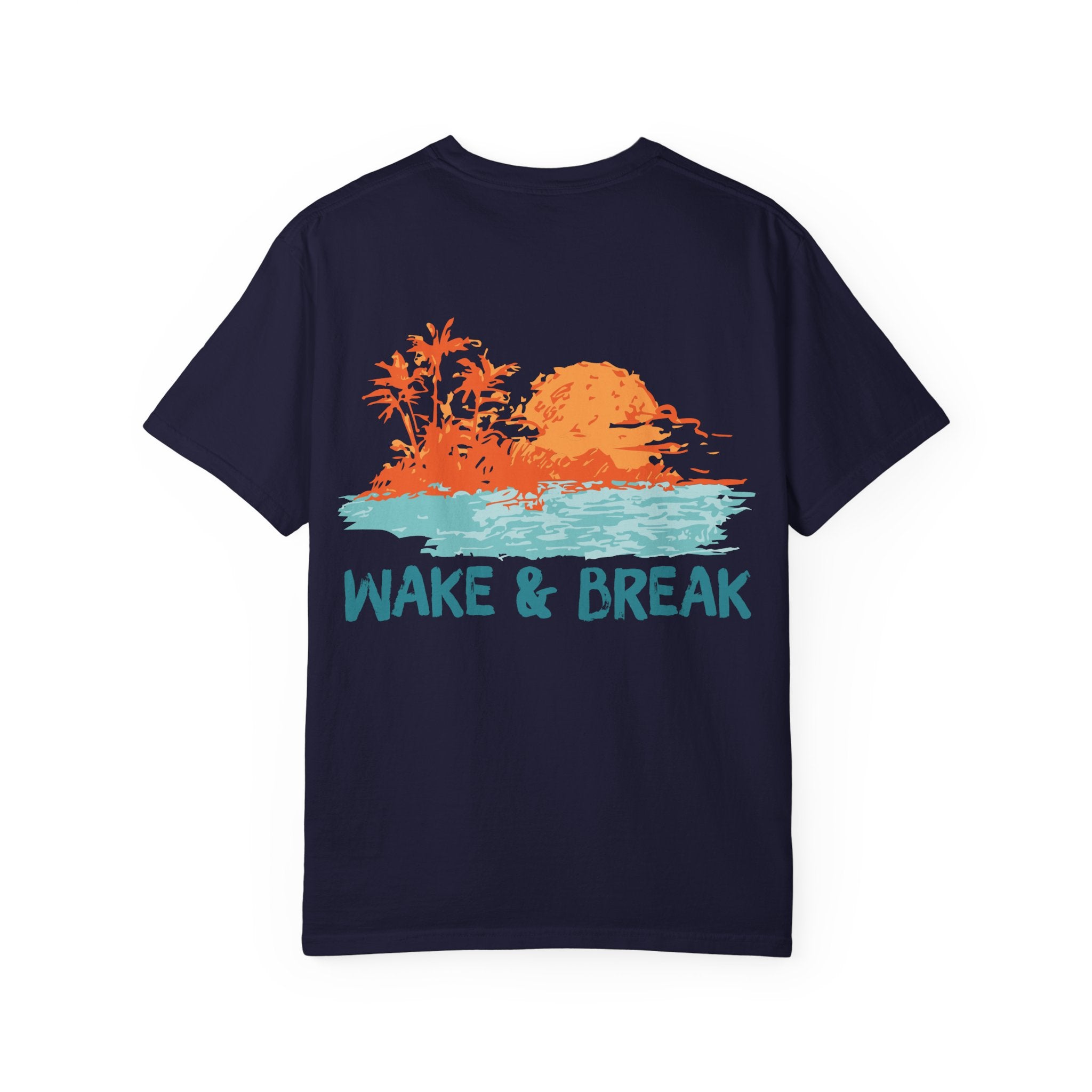 Wake & Break "Sunset Surf" Tee