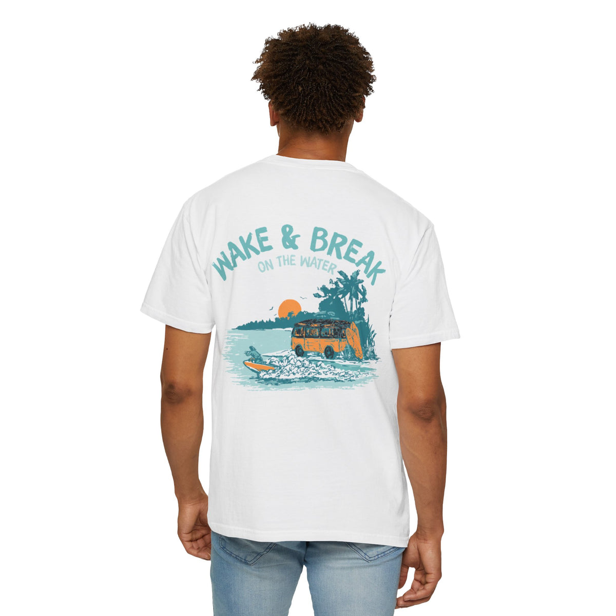 Wake & Break "Surf Van" Tee