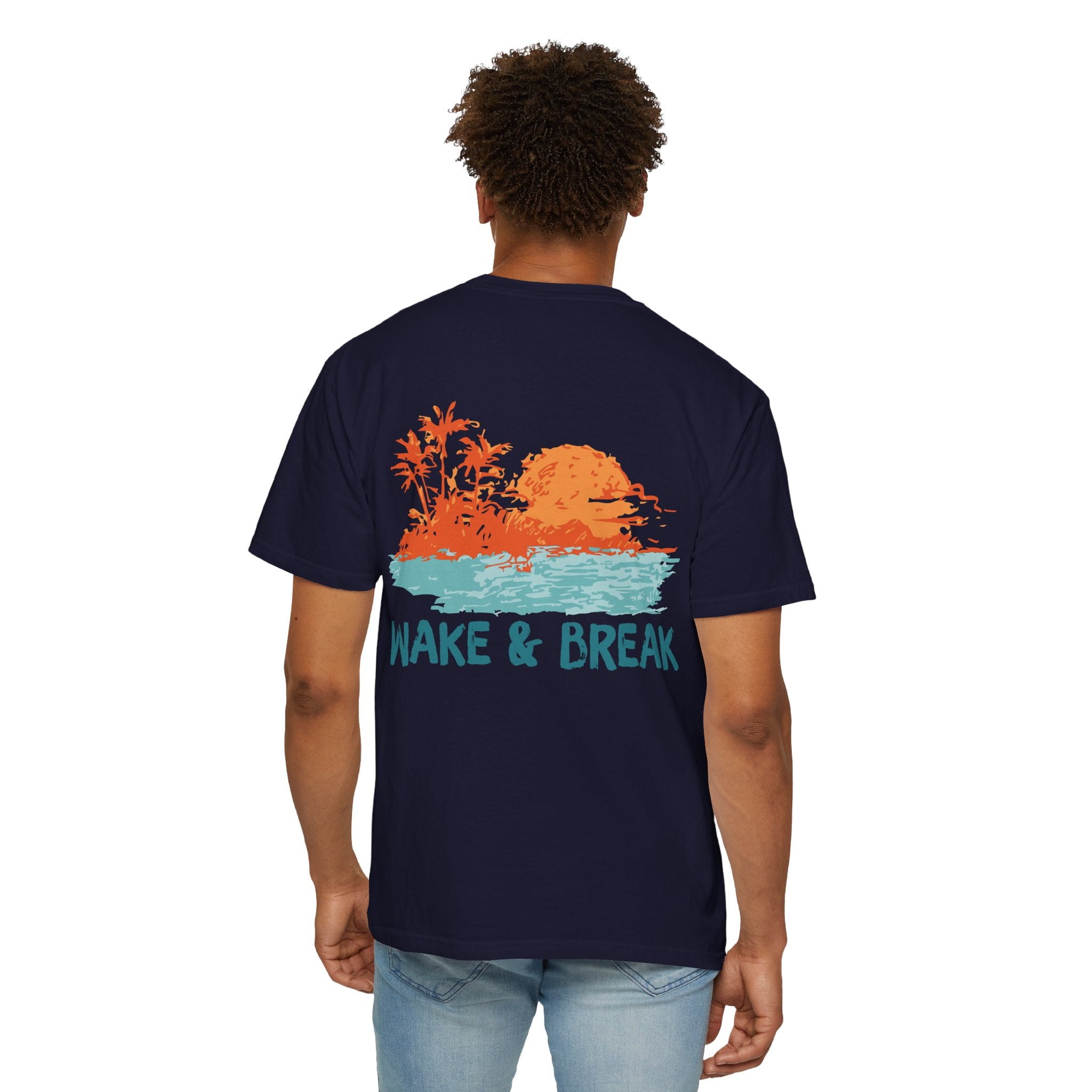 Wake & Break "Sunset Surf" Tee
