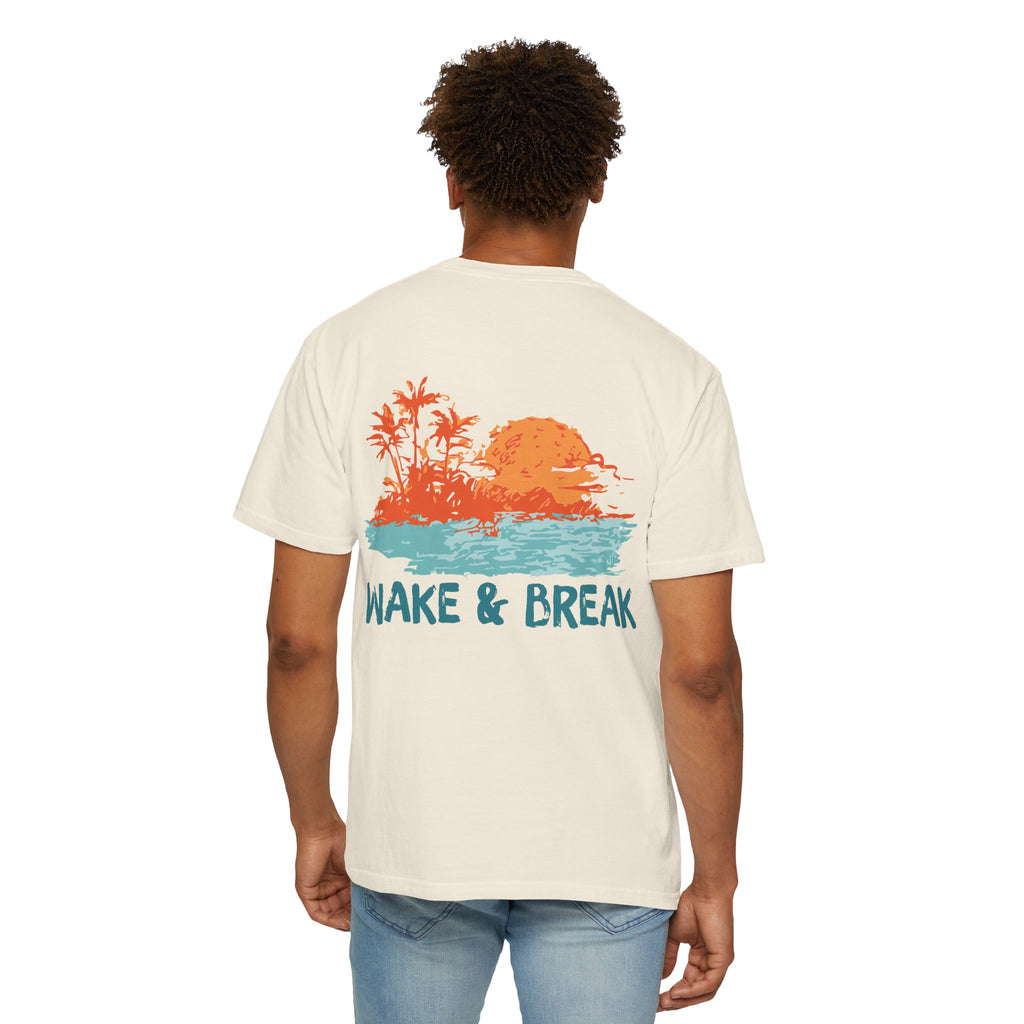 Wake & Break "Sunset Surf" Tee