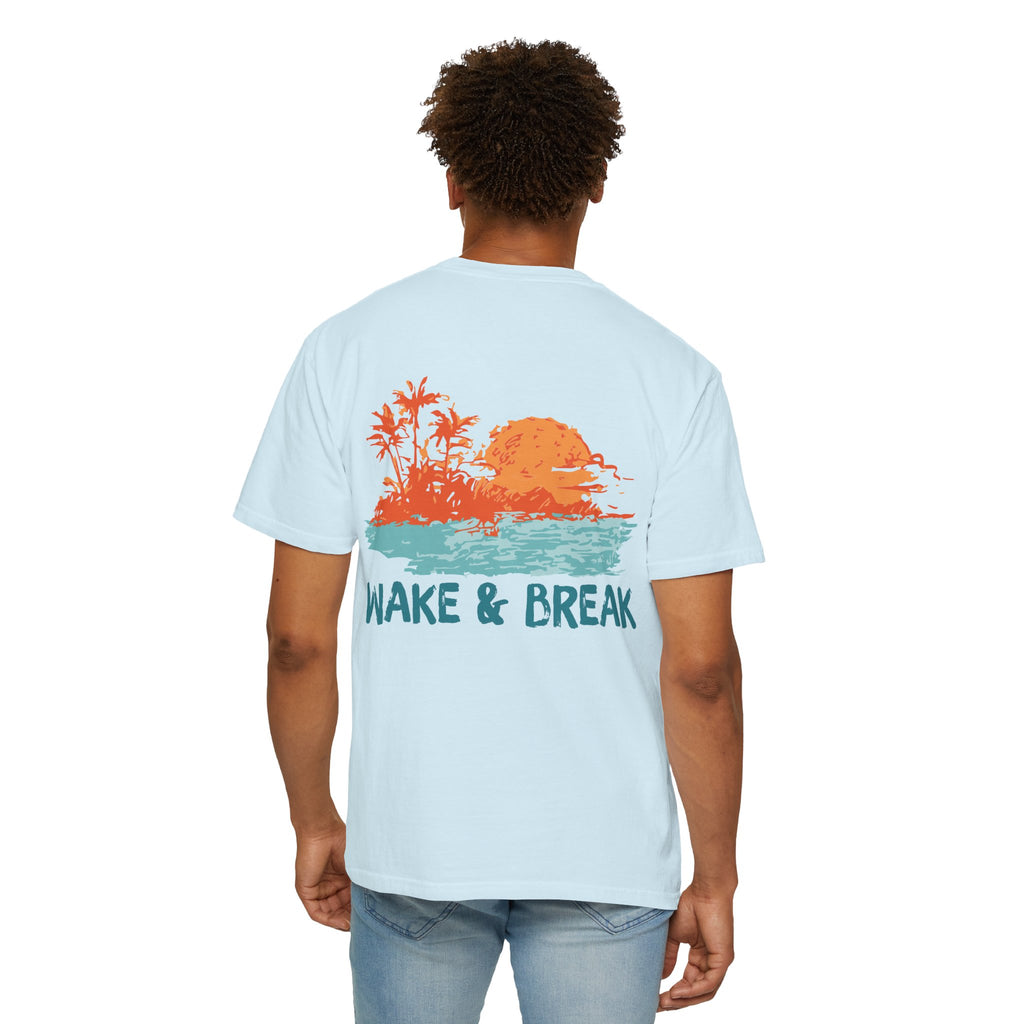 Wake & Break "Sunset Surf" Tee