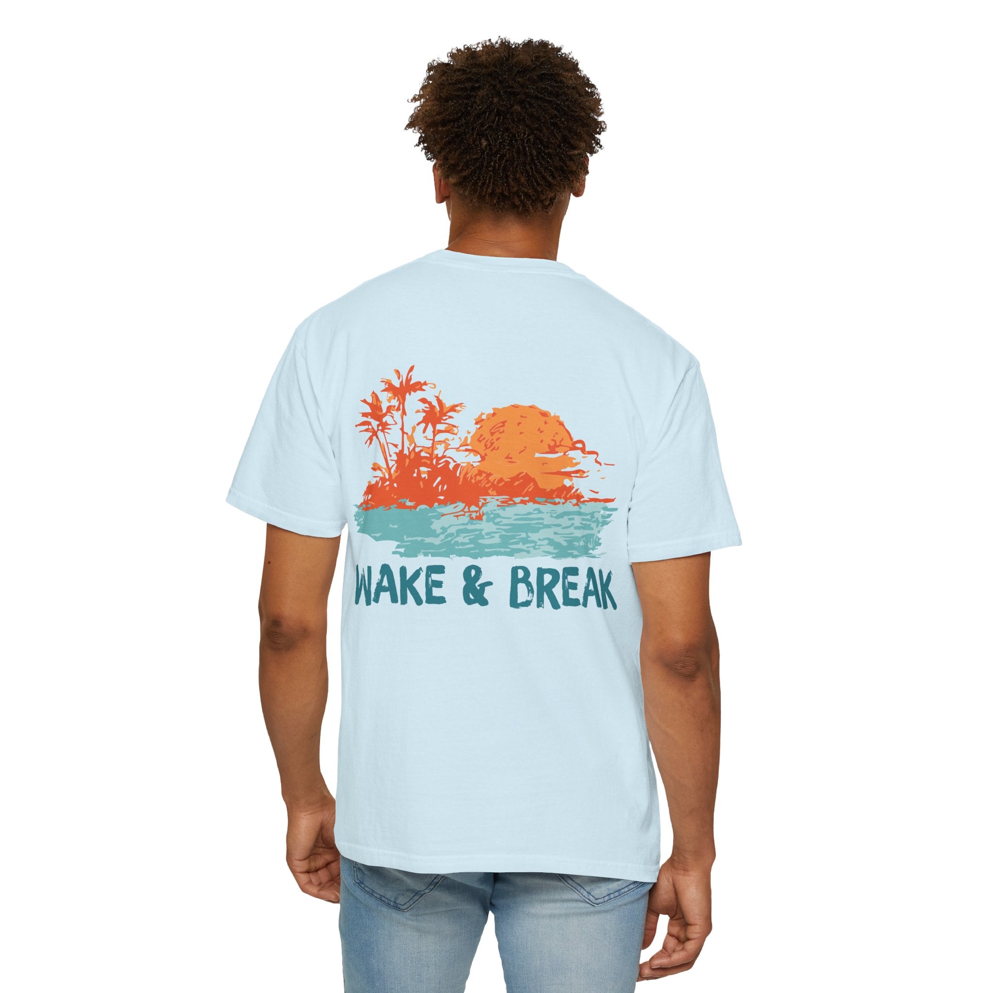 Wake & Break "Sunset Surf" Tee