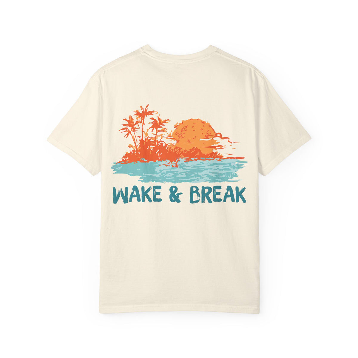 Wake & Break "Sunset Surf" Tee