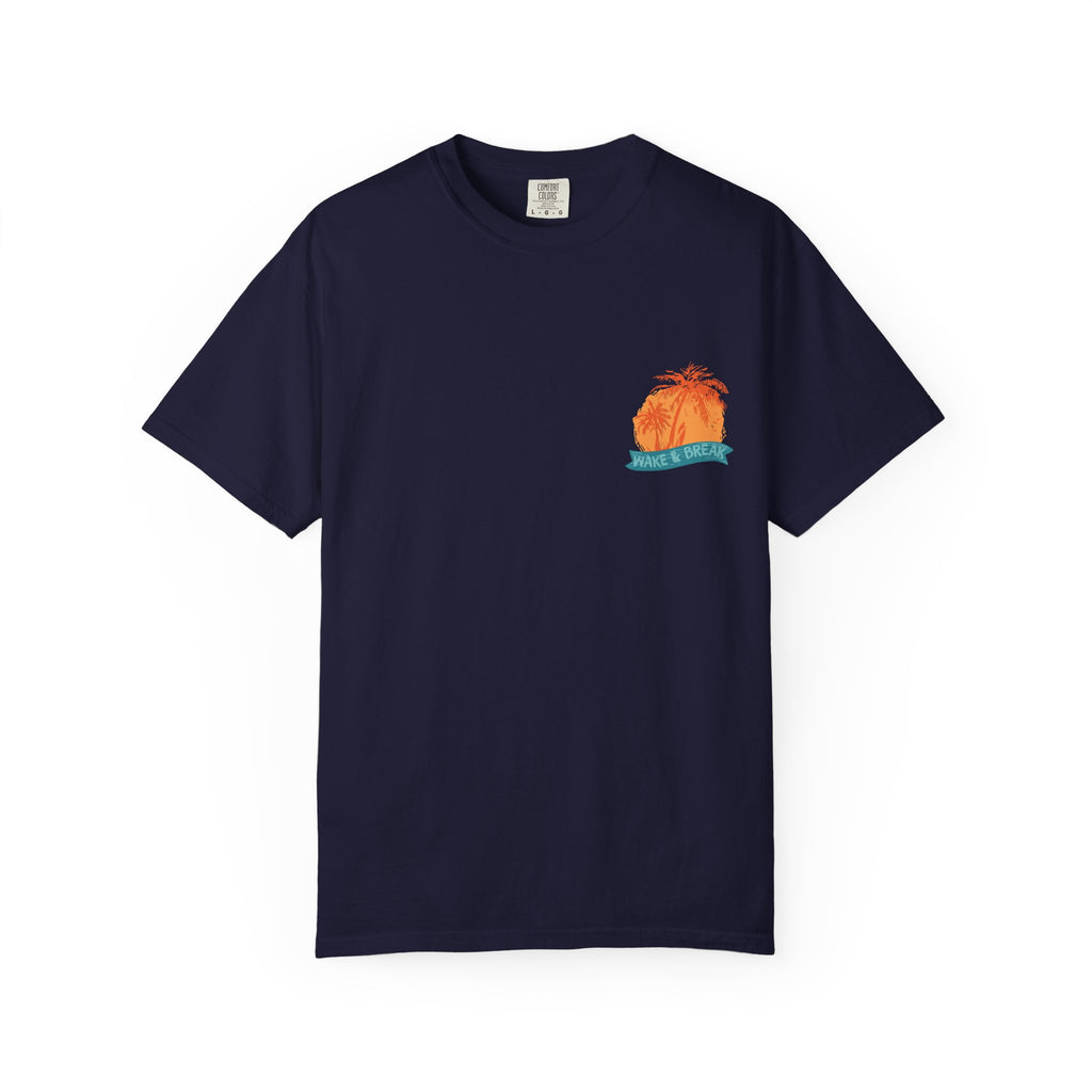 Wake & Break "Sunset Surf" Tee